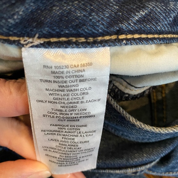 Current Elliot Cropped Straight Leg Jean - Picture 6 of 6